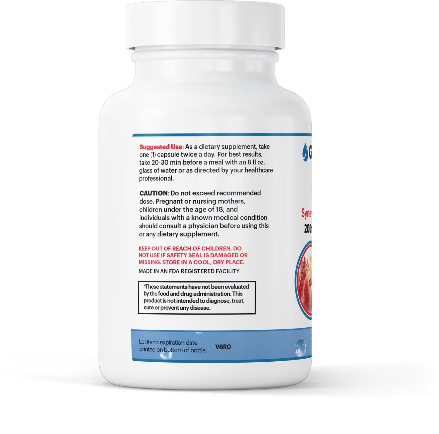 GenuinePurity D3 K2 Vitamin Supplement with BioPerine Capsules 60 Count