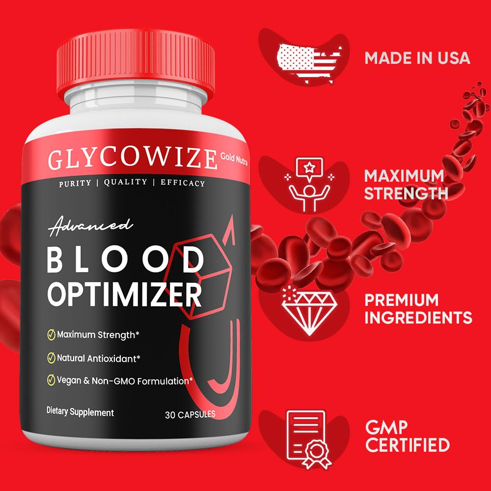 Gold Nutra GlycoWize Capsules, 3 Capsules