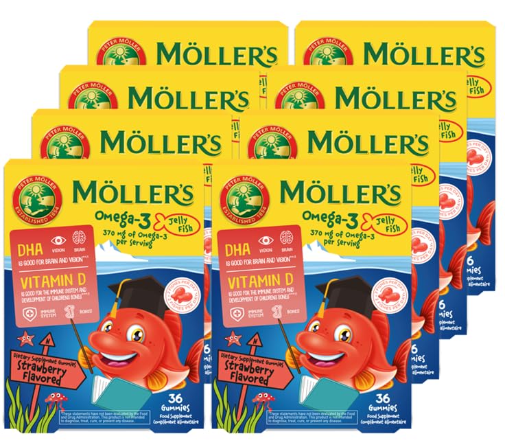 Moller’s Omega-3 Gummies for Children, 288 Gummies