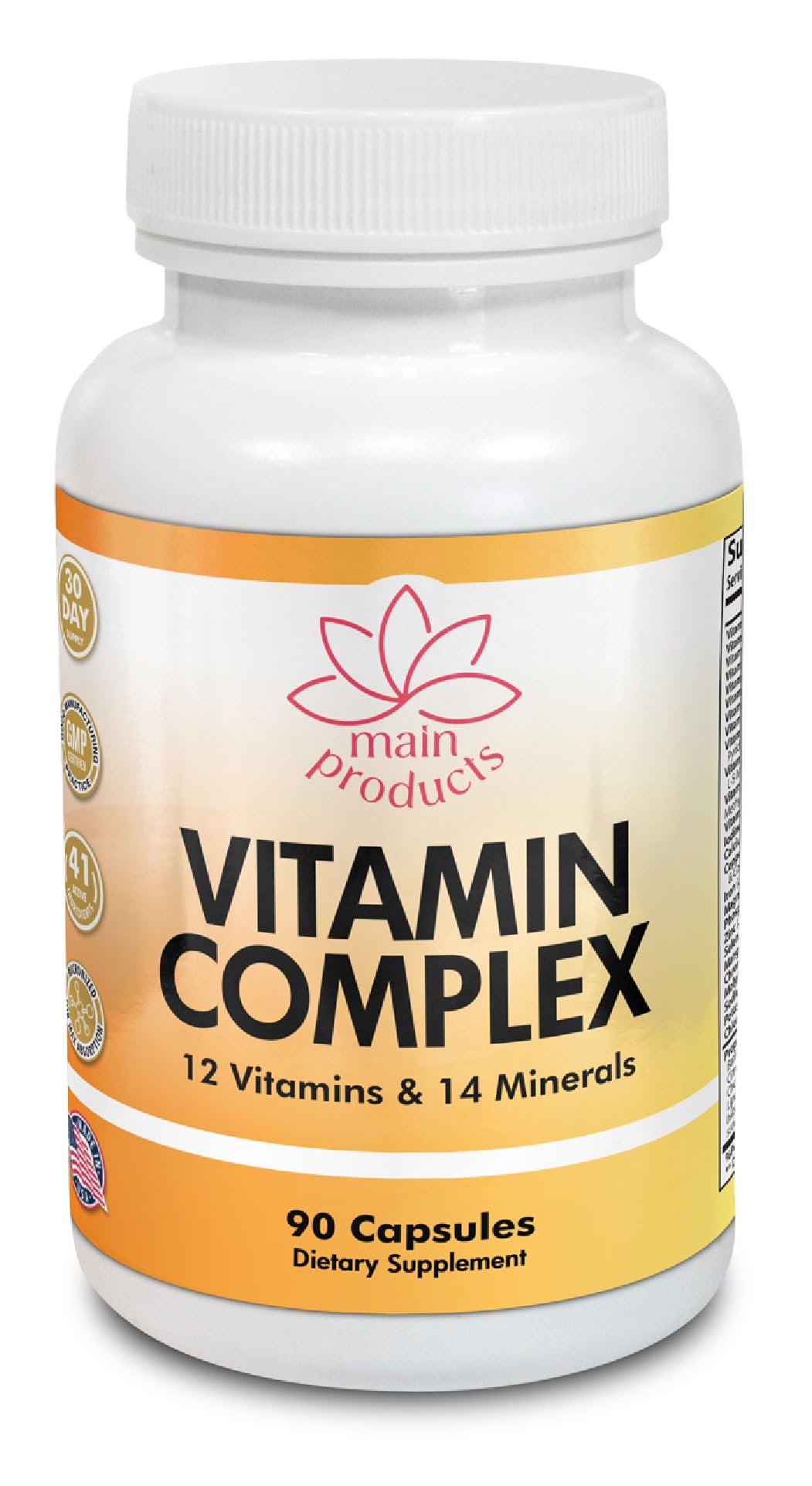 Main Products Vitamin Complex Multivitamins and Multiminerals 90 Capsules