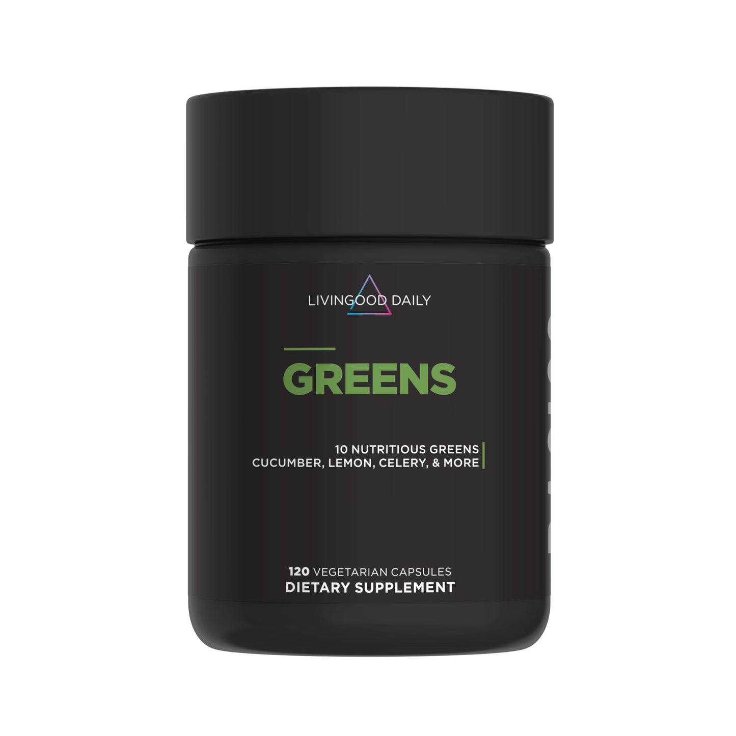 Livingood Daily Greens Capsules, 120 Count