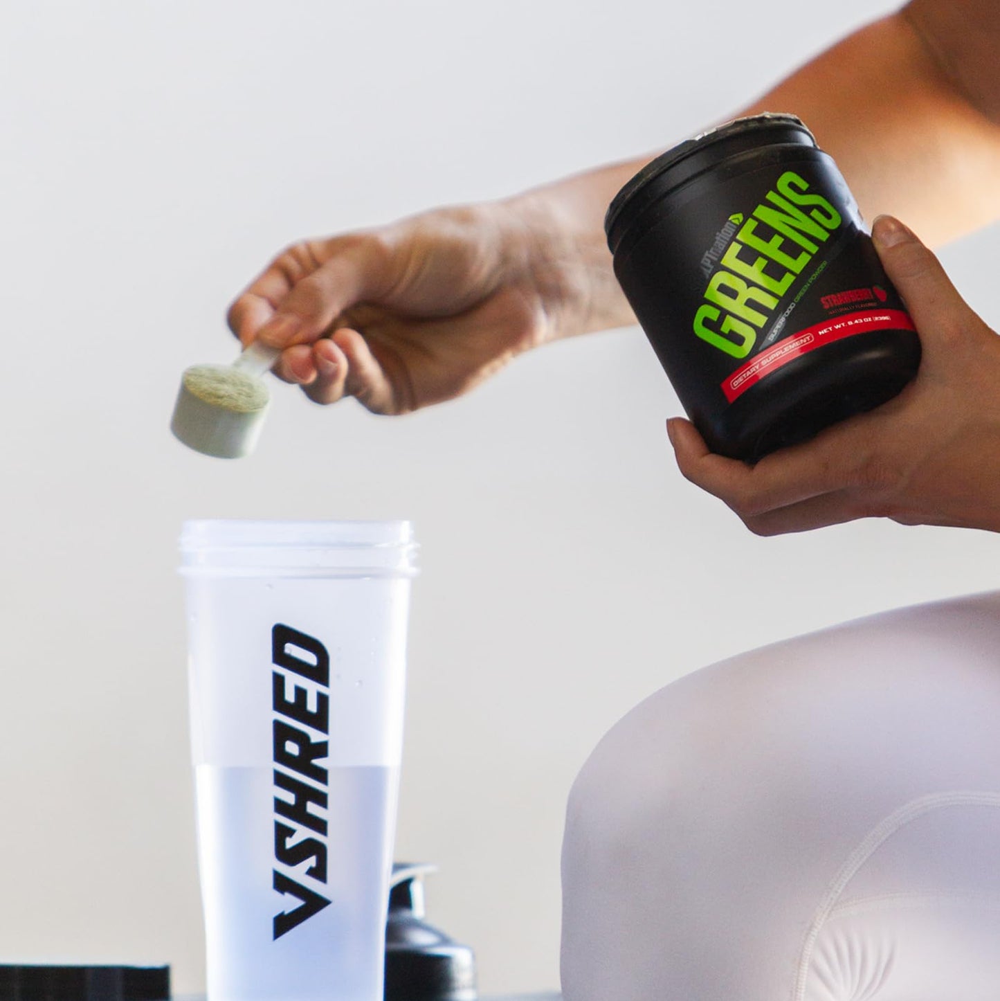 Sculpt Nation Greens Strawberry Powder with Collagen - Premium Greens & Superfood Blend, 8.4305
