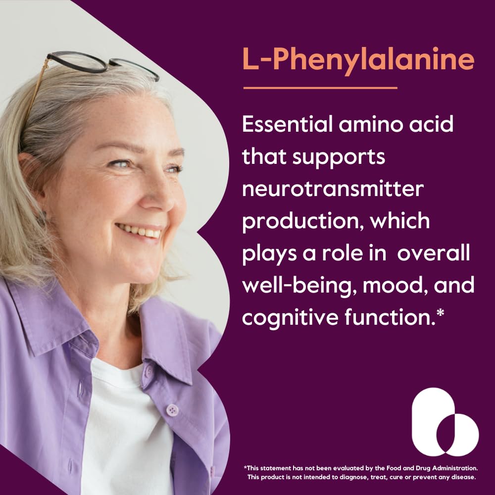 BESTVITE L-Phenylalanine 500mg Capsule, 120 Count