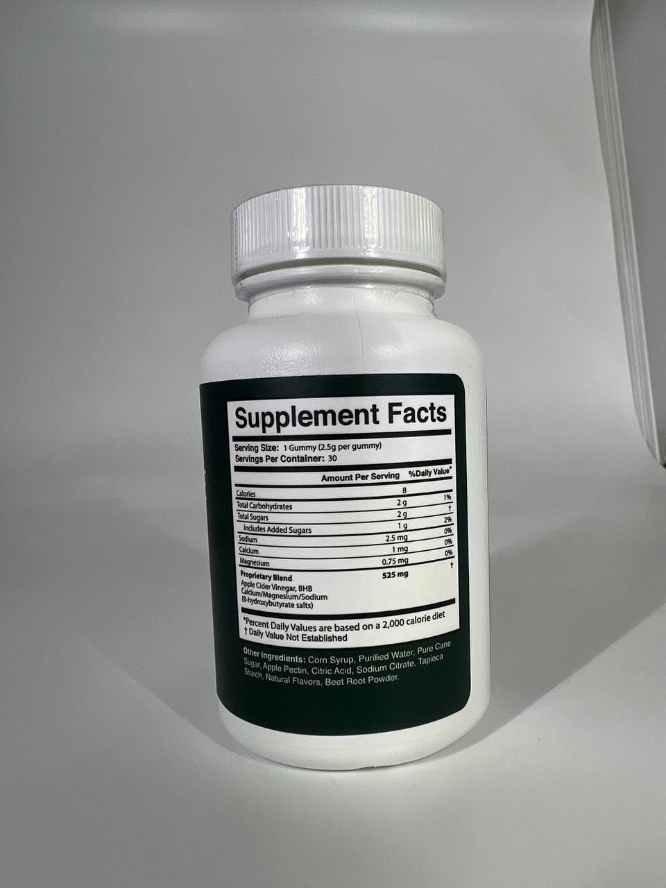 Nature’s NutriWave Leanzene ACV Apple Cider Vinegar & BHB Gummy Supplement with Mineral Blend, 30 Gummies