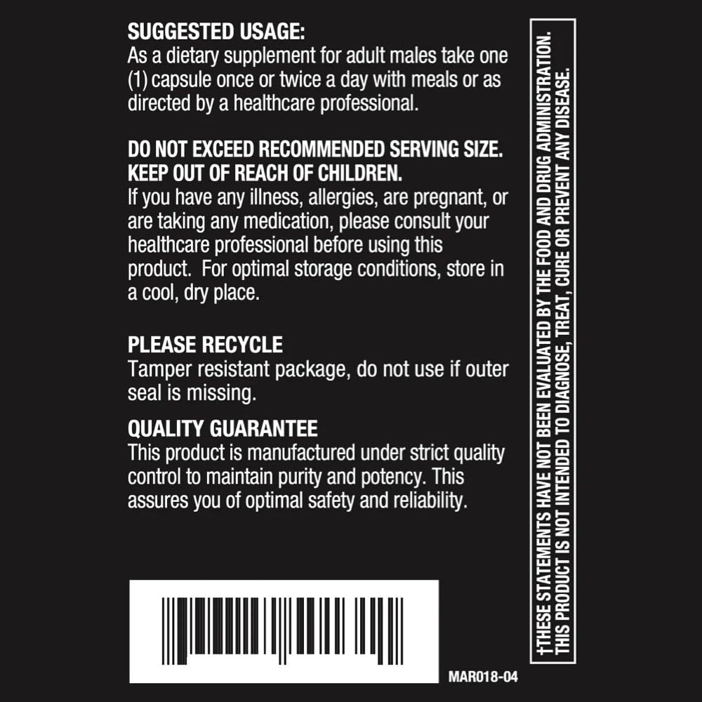 Invite Health Prostate Hx Health Supplement for Men, 120 Vegetarian Capsules