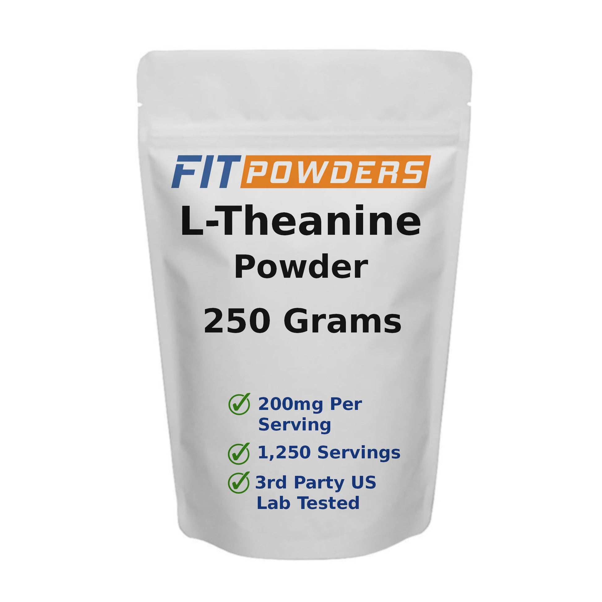 FitPowders L-Theanine Powder 250g, 8.8 Ounce