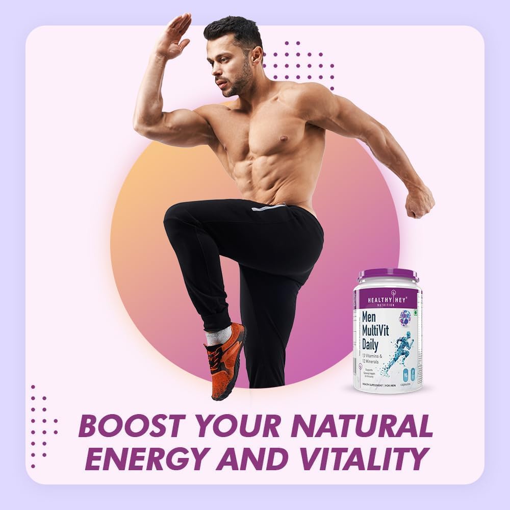 Generic MultiVitamin for Men - Multi-VIT Daily Capsules, 90 Count