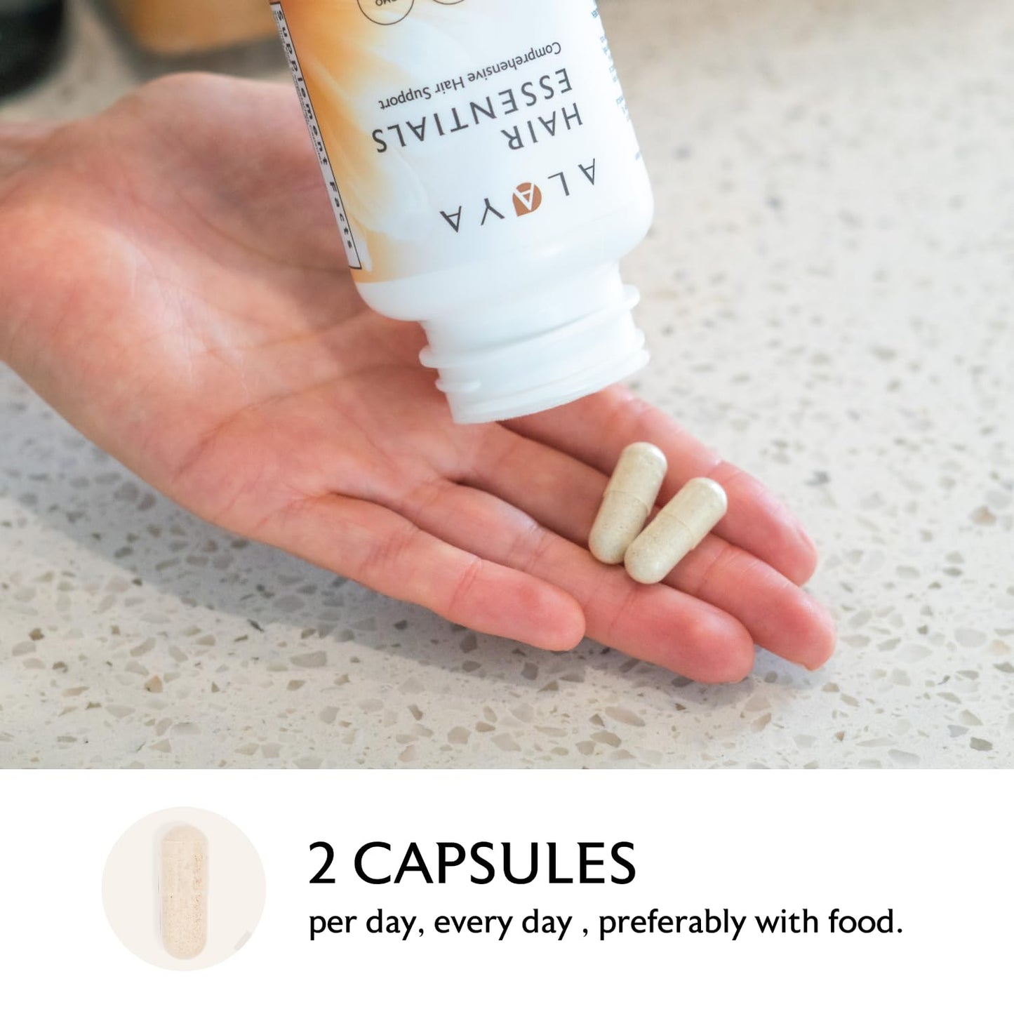 Alaya Naturals Hair Essentials Capsule 60 Count