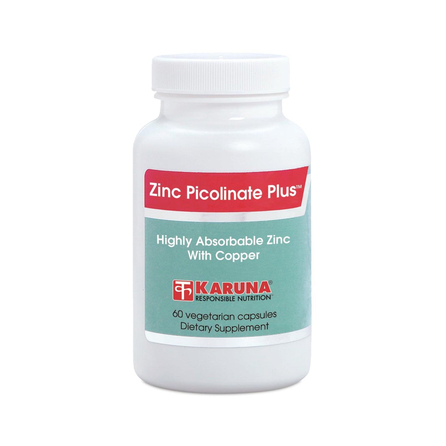 Karuna Zinc Picolinate Plus Capsules, 60 Count
