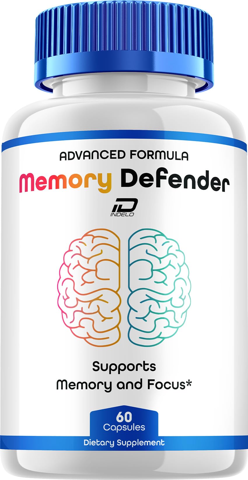 Indelo Memory Defender Supplement Capsules, 60 Capsules