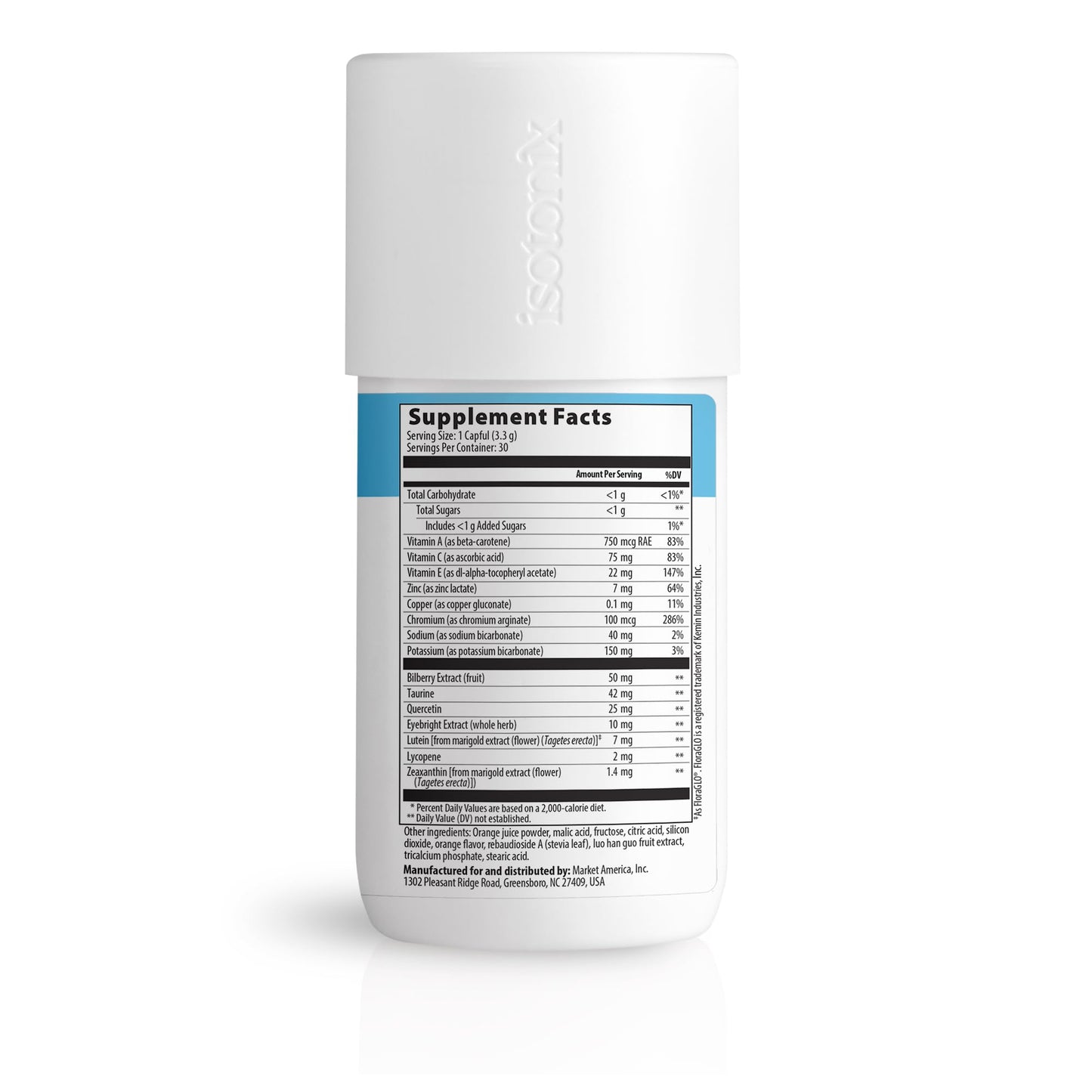 Isotonix Vision Formula with Lutein Powder 3.5 oz