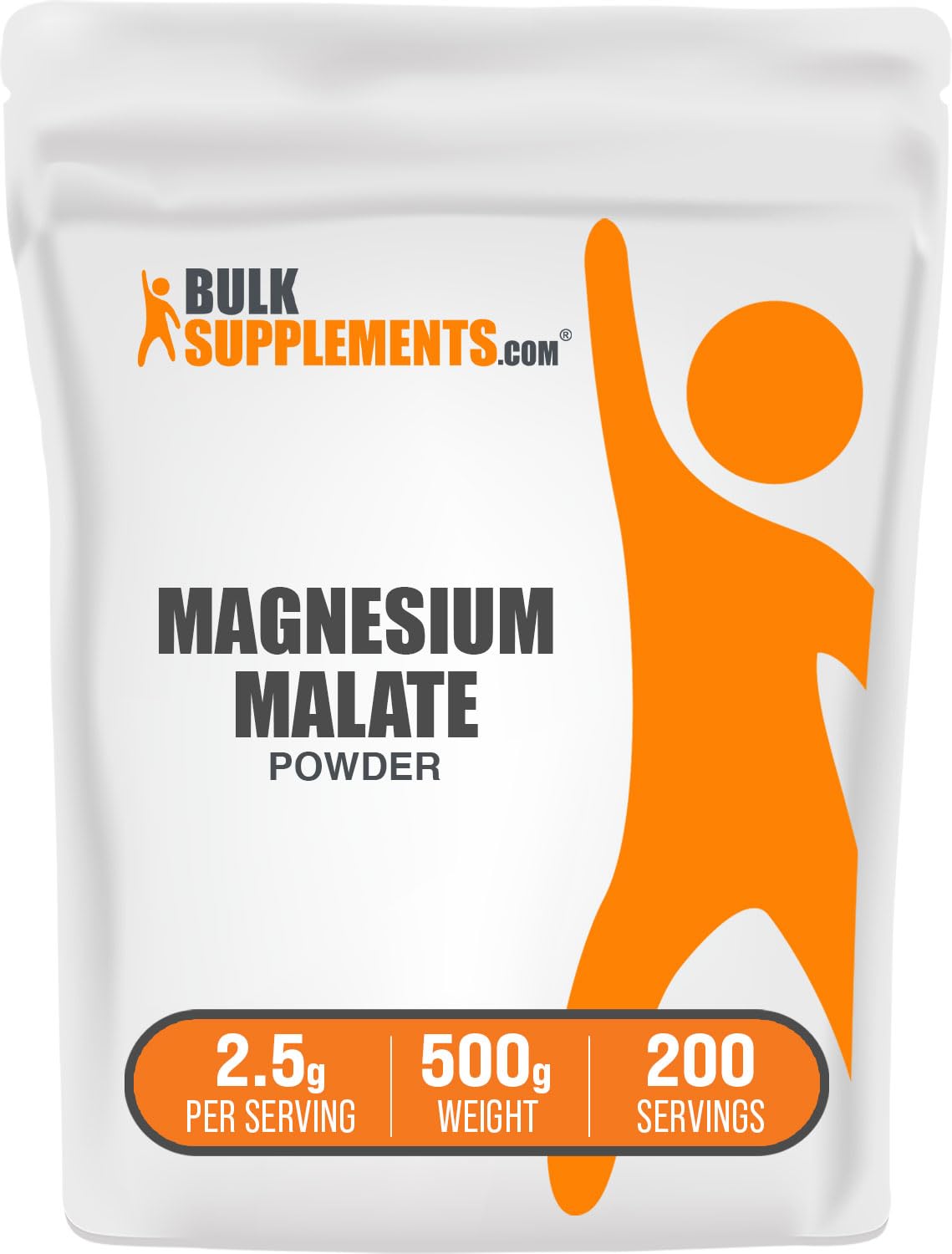 BulkSupplements Magnesium Malate Powder 17.64 Ounce