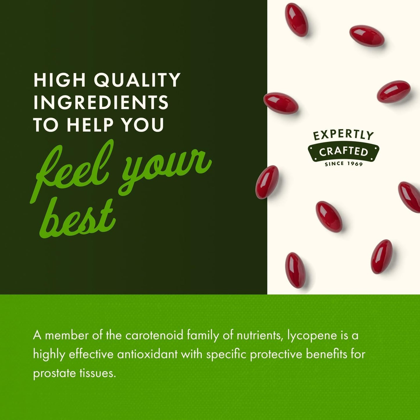 Swanson Lycopene Prostate and Heart Health Antioxidant Supplement for Men Over 40 Softgels 180