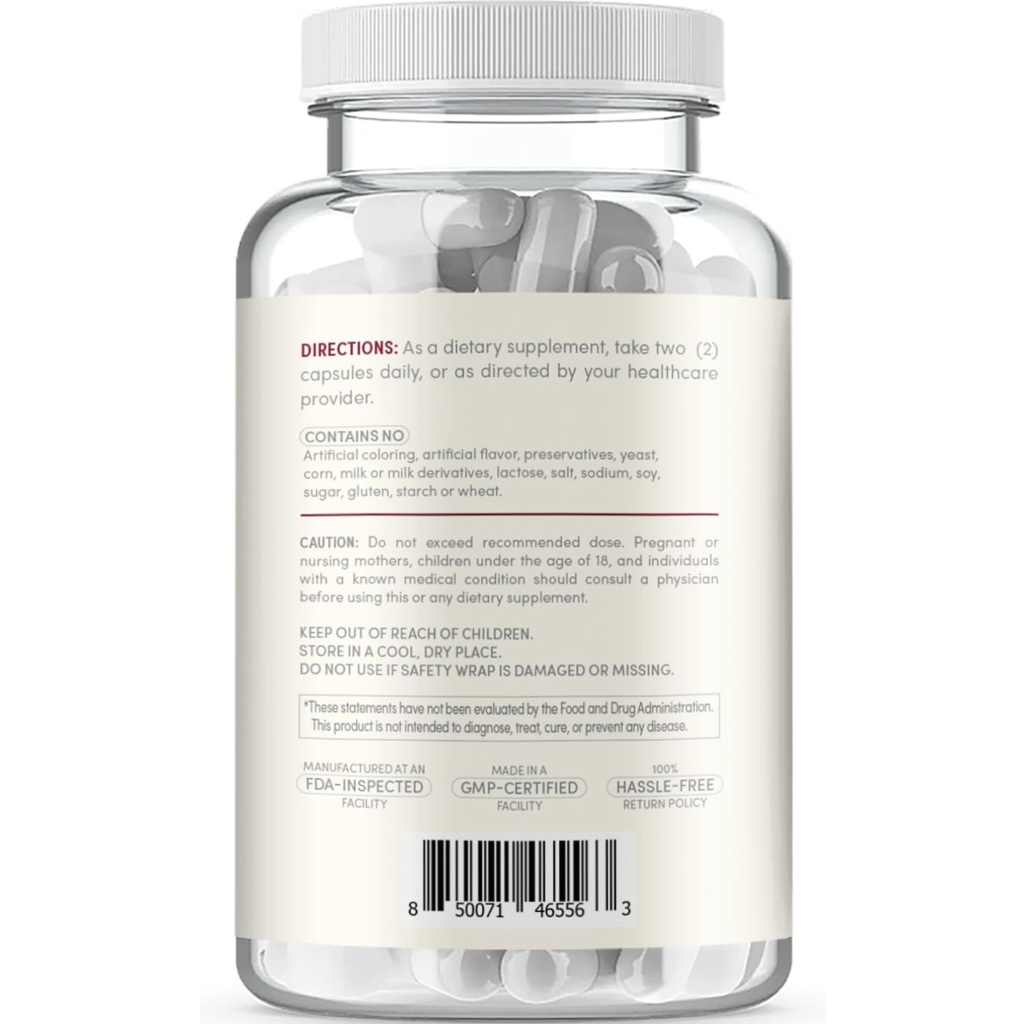 Clear Formulas Herbal Uric Acid Support Formula Capsule 180 Capsules