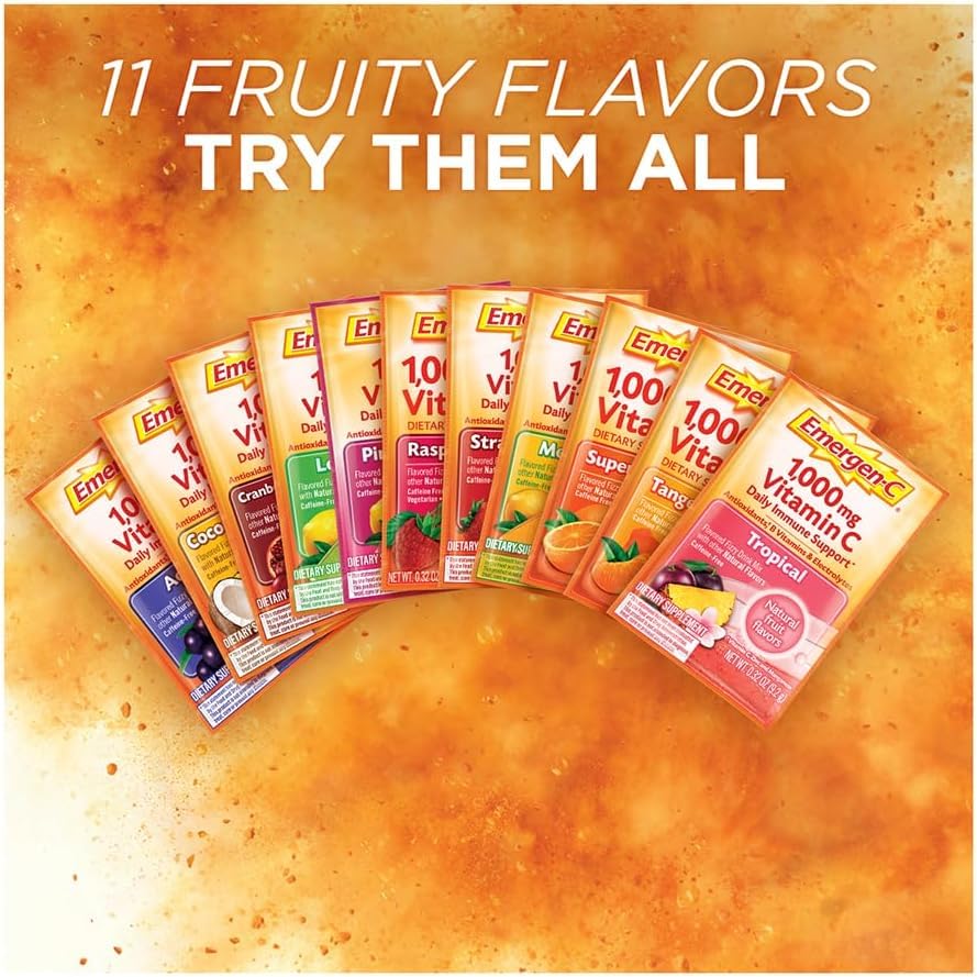 Emergen-C 1000mg Vitamin C Powder 30 Count