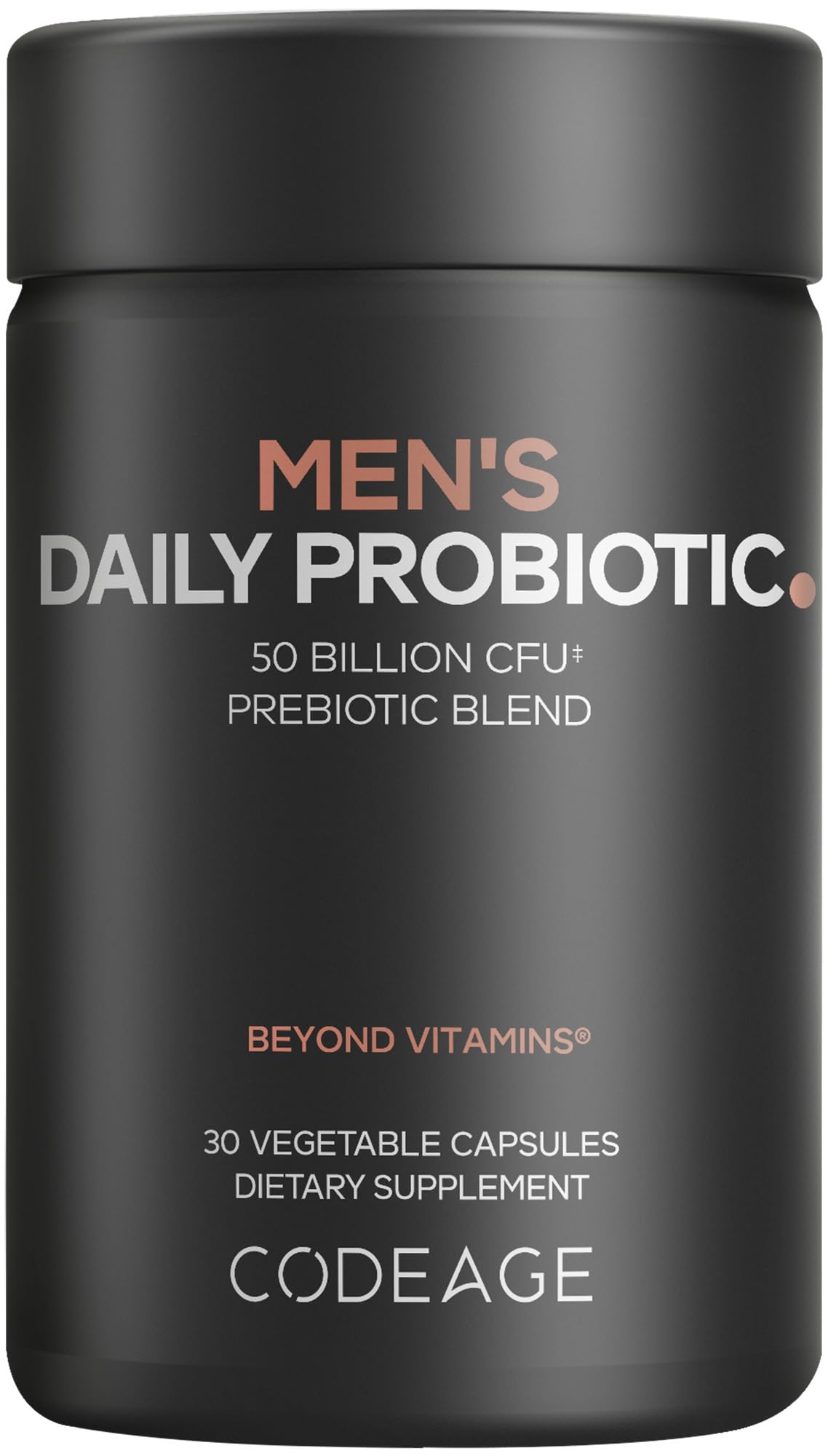 Codeage Men's Probiotic Capsule 30 Capsules