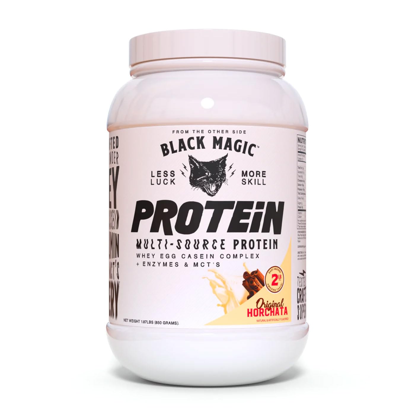 Black Magic Multi-Source Protein Powder - Pre Workout and Post Workout, 32 Servings