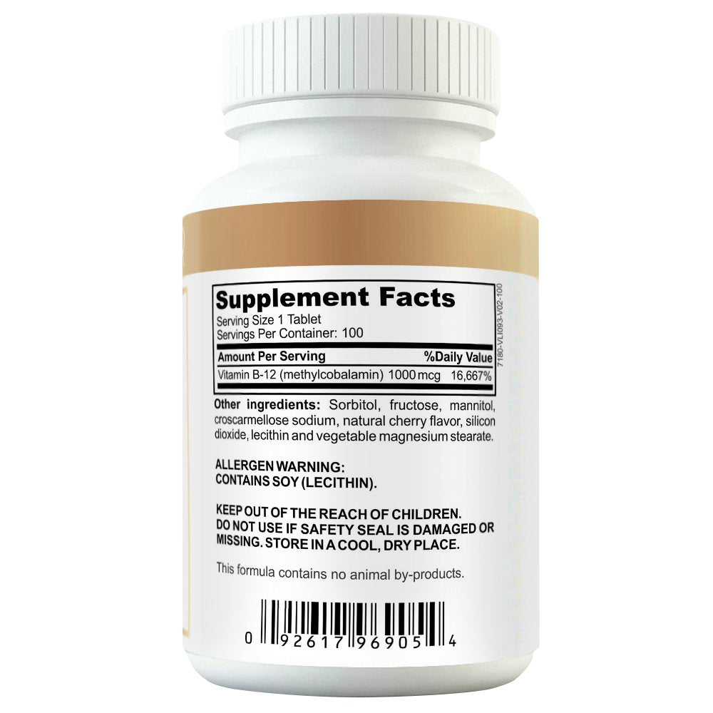 Clear-Biotic Weight Gainer B-12 Chewable 100 Count