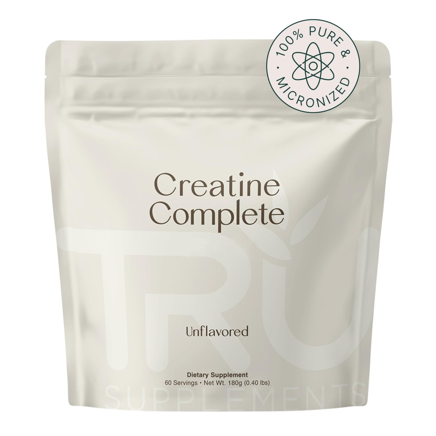 TRU Supplements Creatine Powder 8.81 Ounce