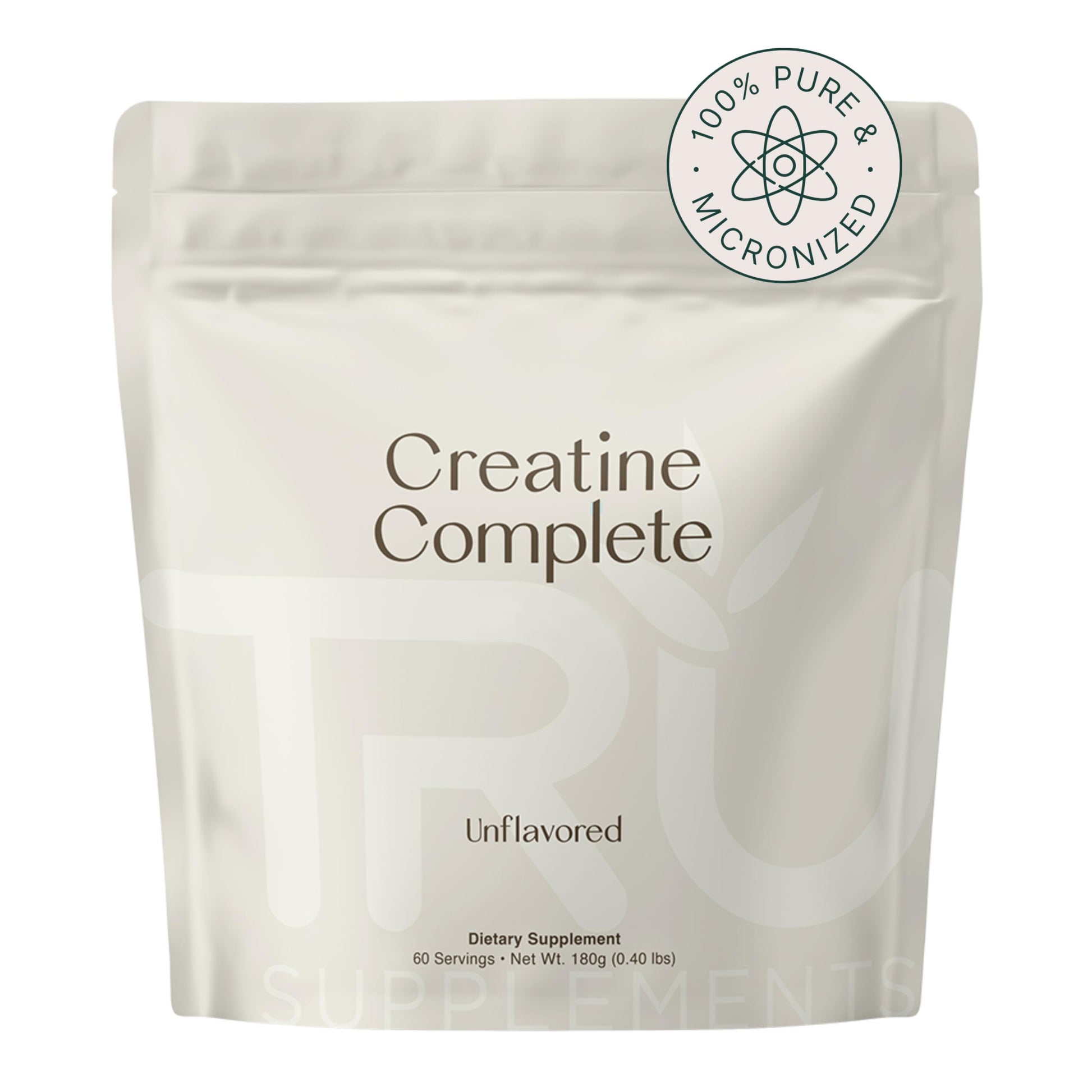 TRU Supplements Creatine Powder 8.81 Ounce