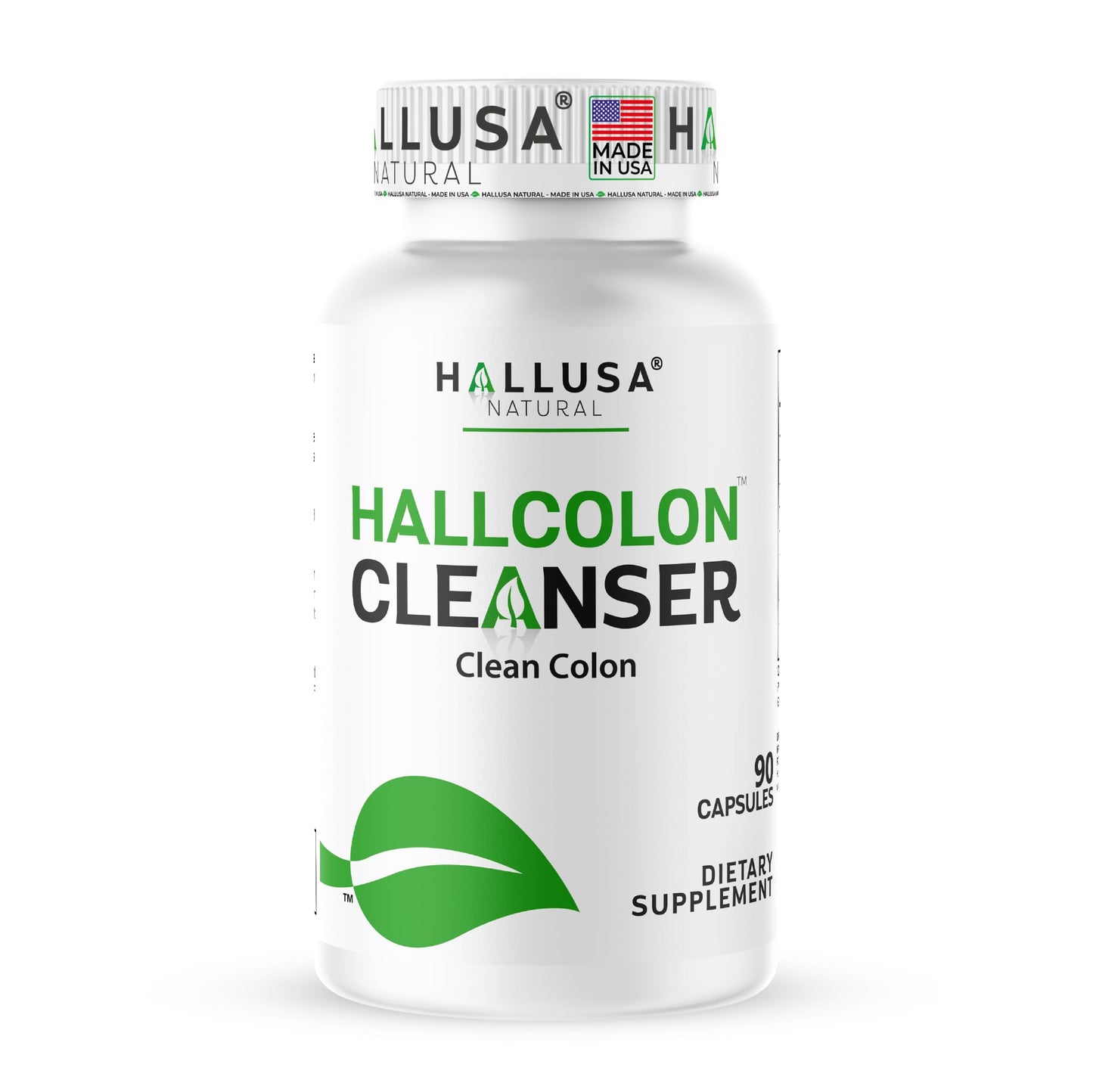 Hallusa Natural HallColon Cleanse Capsule, 90 Count