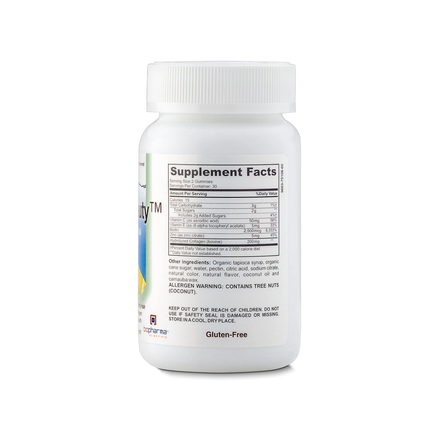 Biopharma Scientific Nanobeauty Gummies 60 Gummies