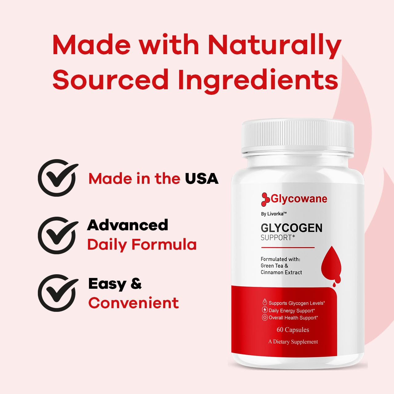 LIVORKA Glycovane Capsules, 300 Capsules