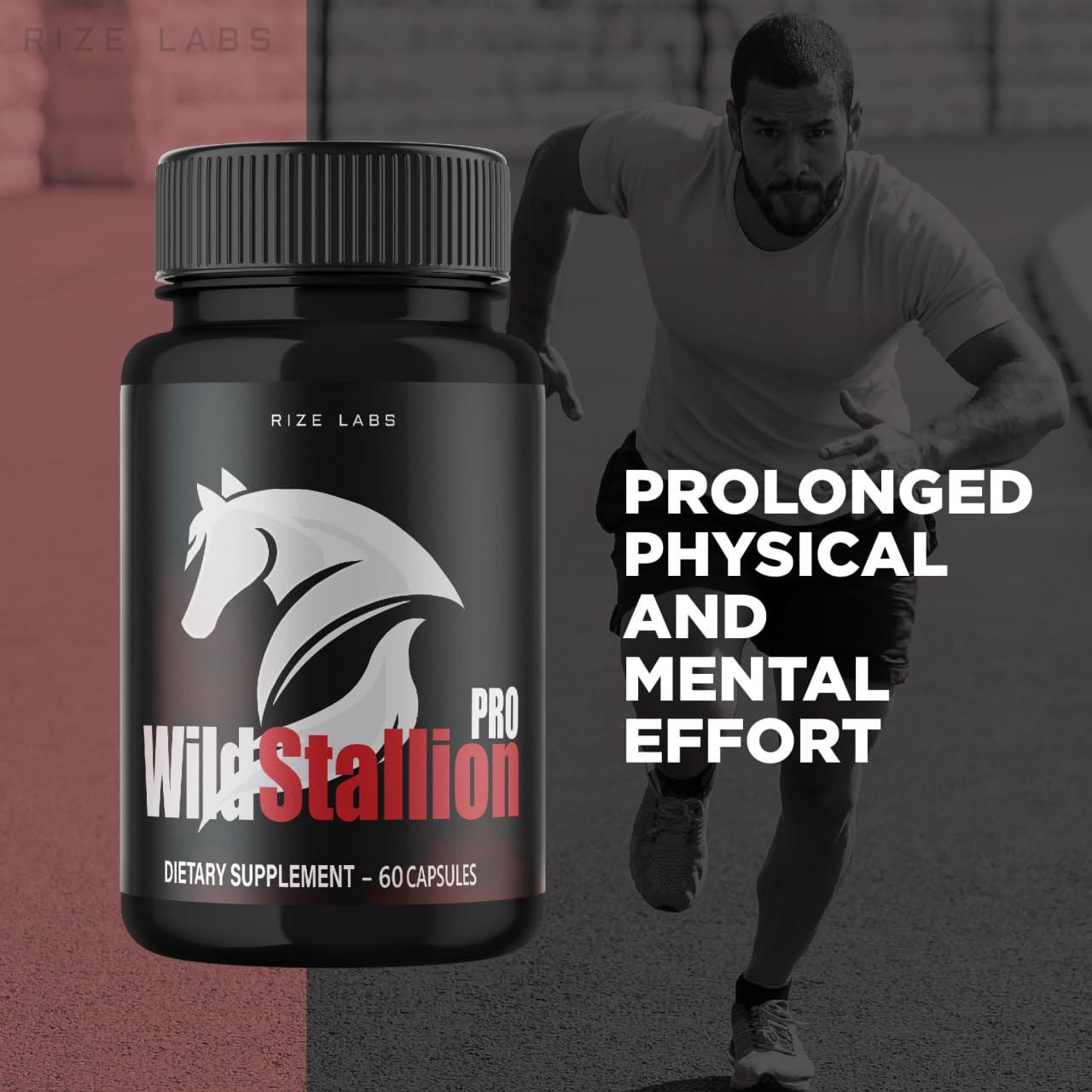 rize labs Wild Stallion Pro Capsules 120 Capsules