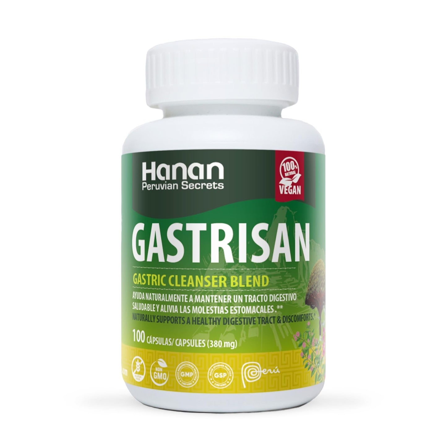 Hanan Gastrisan Gastric Cleanser Blend Capsule 600 Capsules