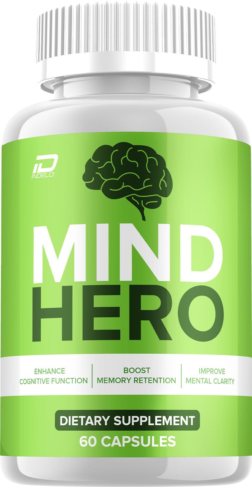 Indelo Mind Hero Supplement Capsules 60 Capsules