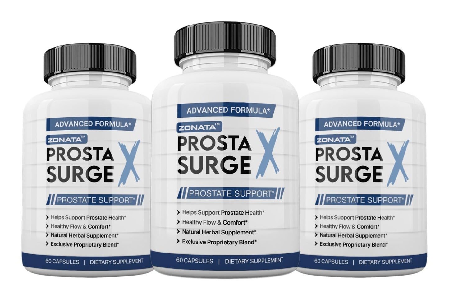 Zonata Prosta Surge X Prostate Support Supplement ProstaSurge X Male Support Capsules 180