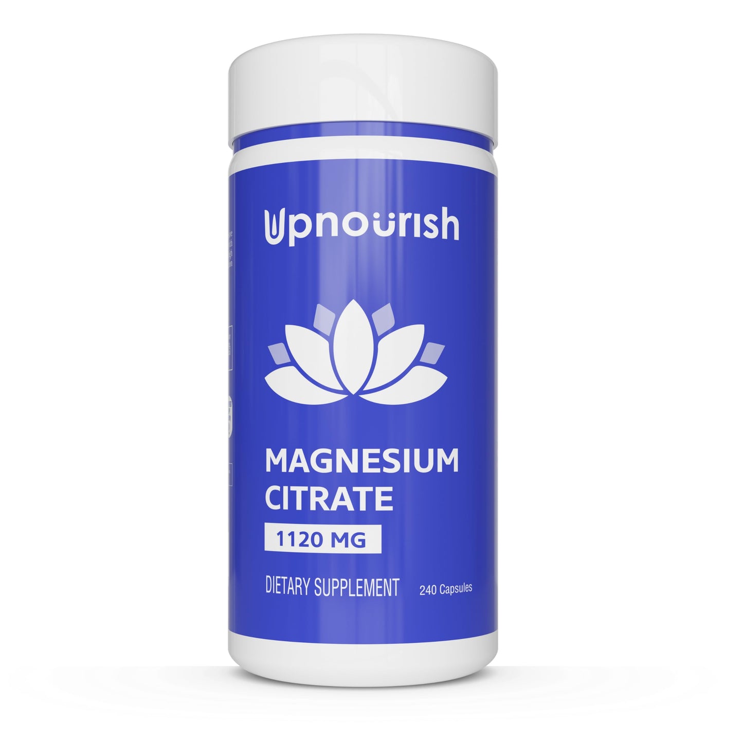 UpNourish Magnesium Citrate Capsules 1120mg, 240 Count