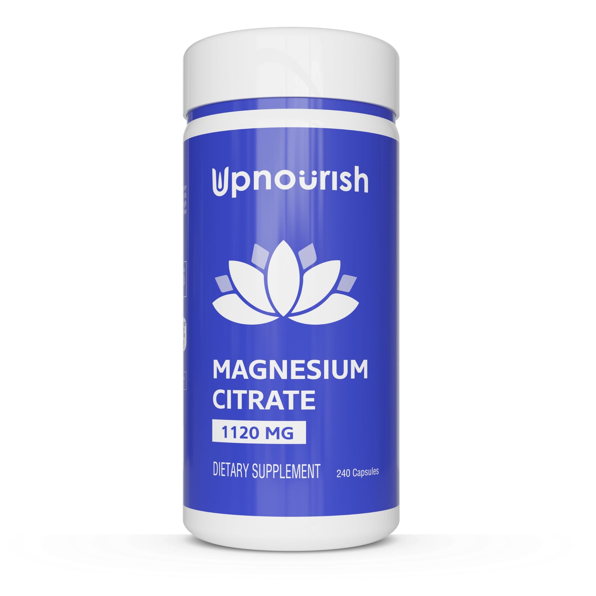 UpNourish Magnesium Citrate Capsules 1120mg, 240 Count