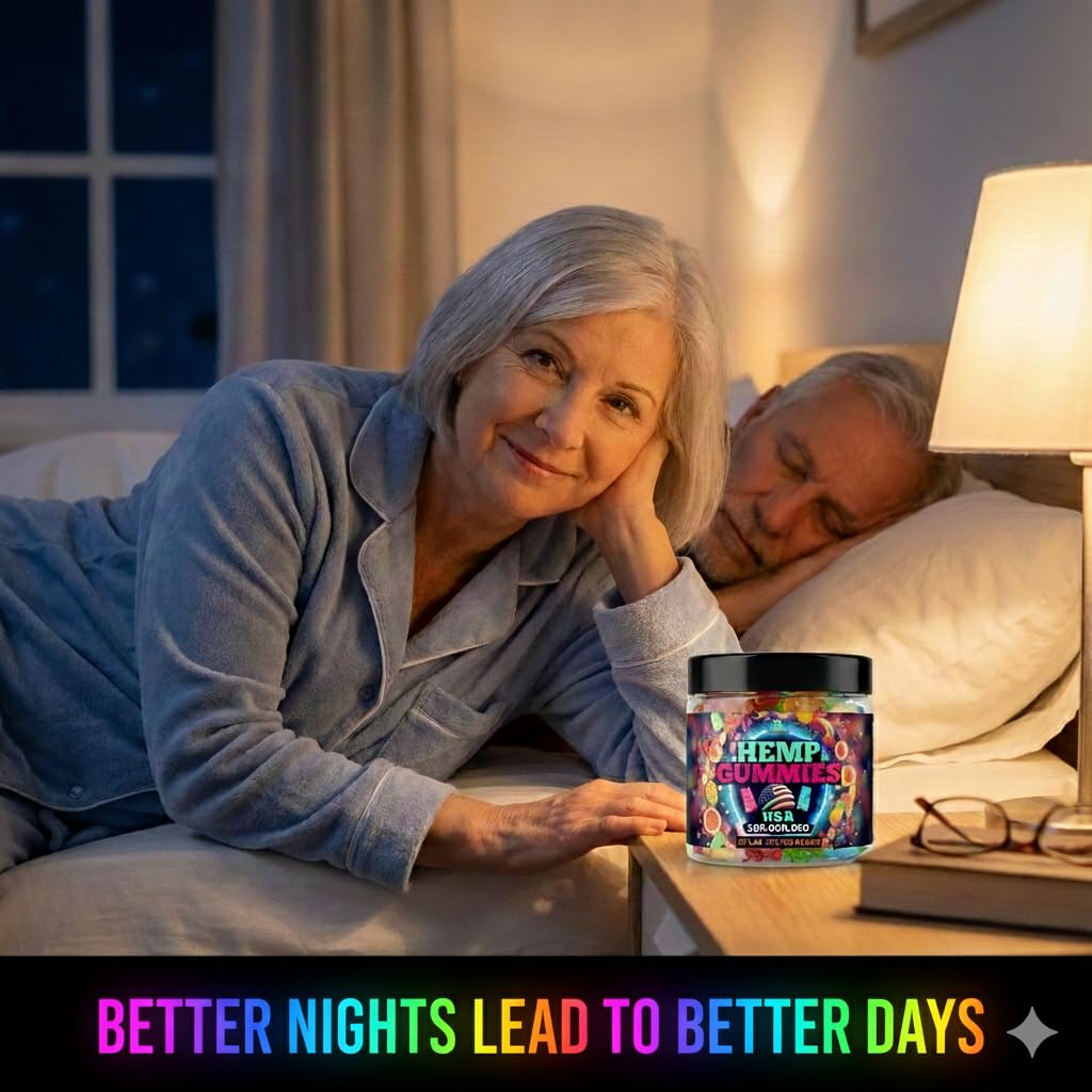 Healthergize Hemp Gummies for Adults Chewable 95 Count