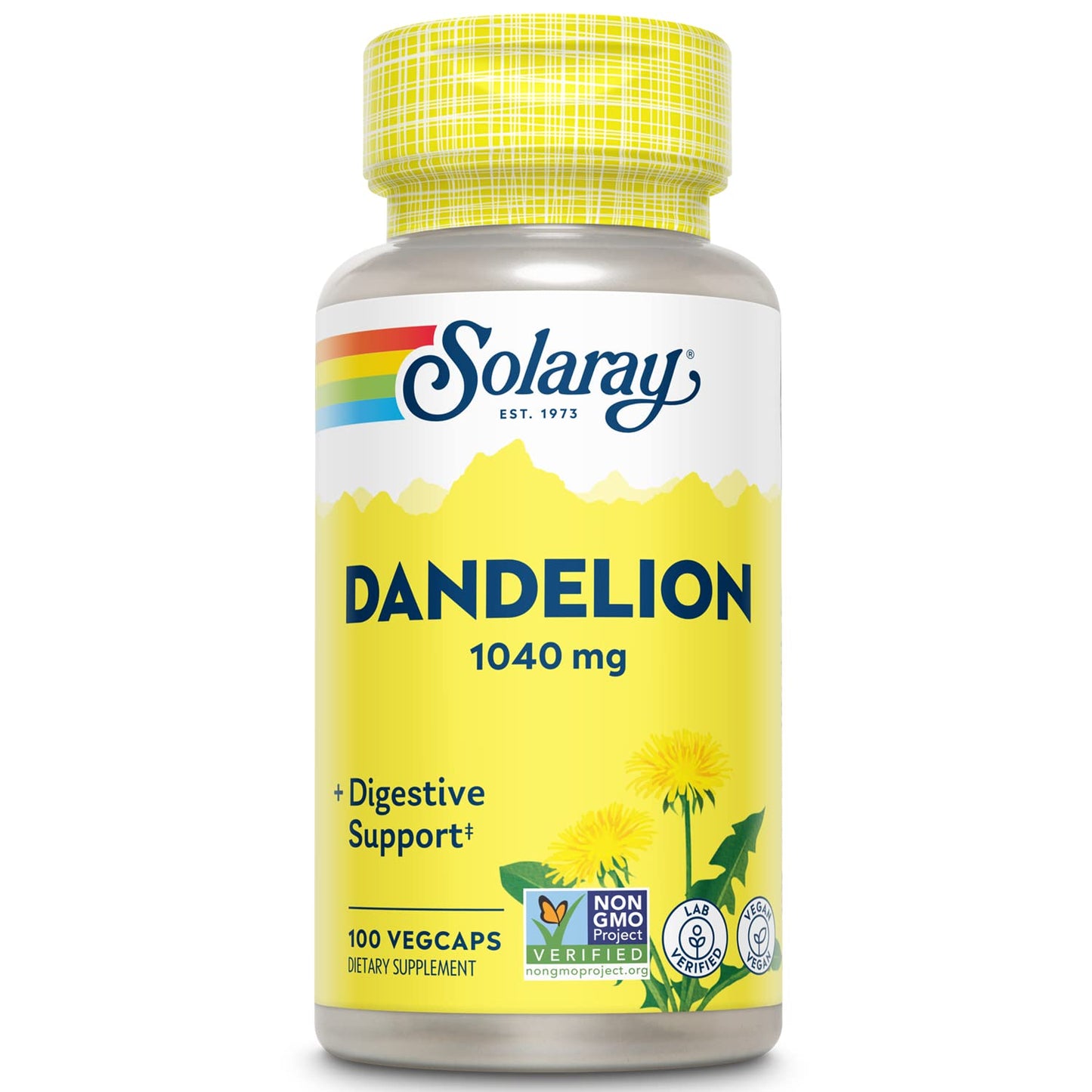 Solaray Dandelion Root Capsule 100 VegCaps