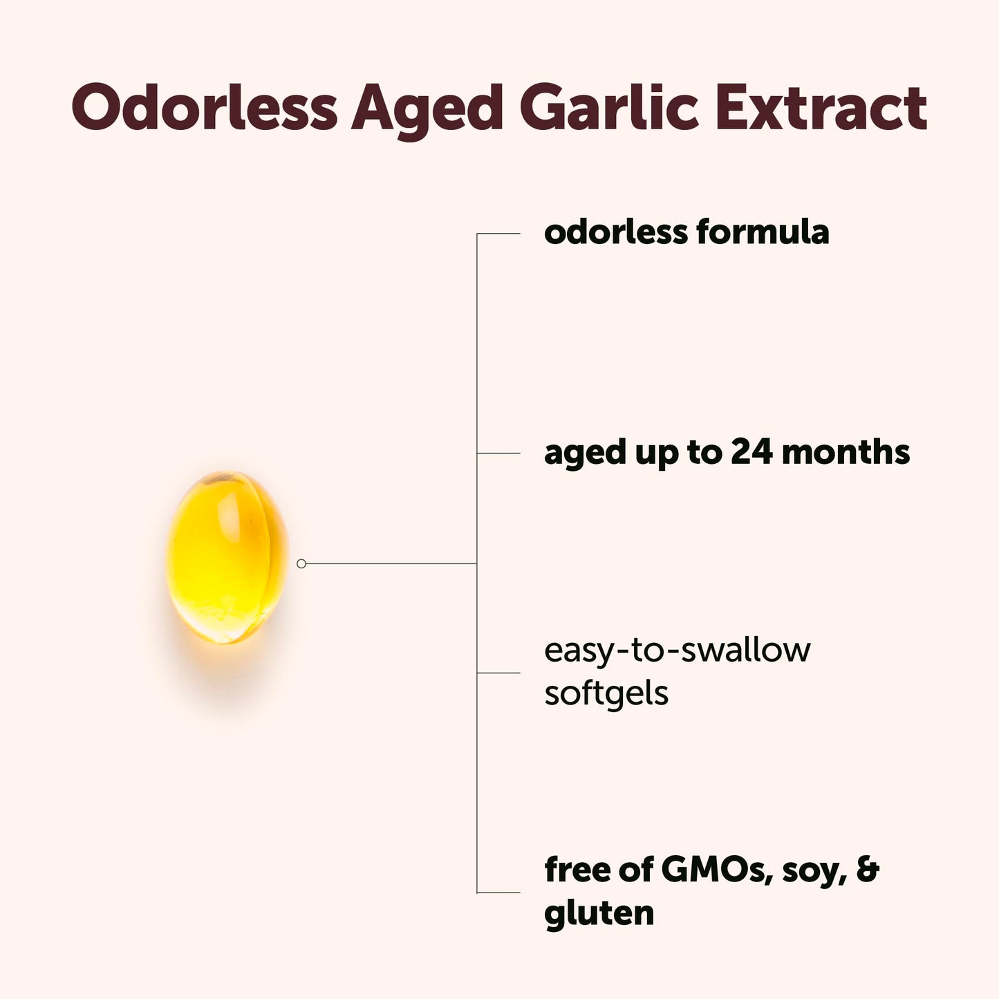 Micro Ingredients Odorless Garlic Softgels, 300 Count