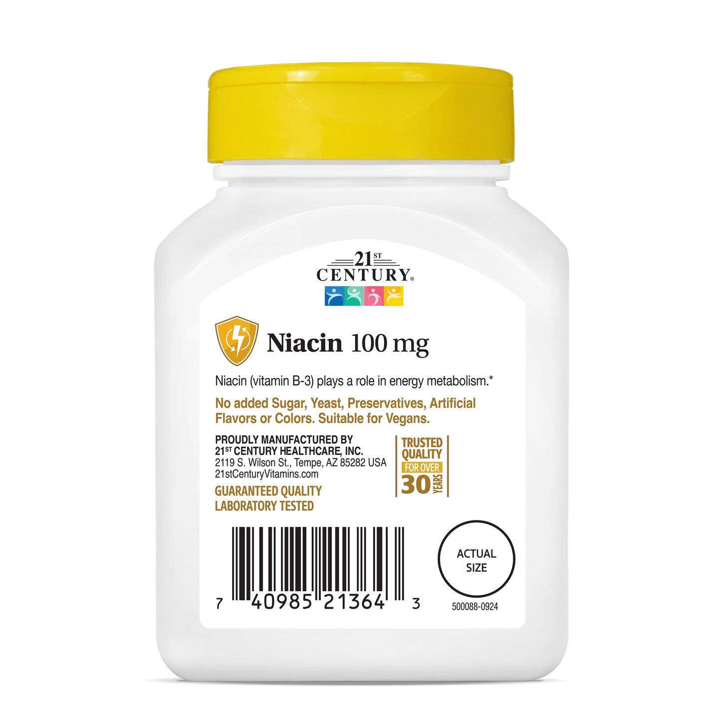 Smart Monkey Technologies Niacin 100 mg Tablet, 110 Tablets