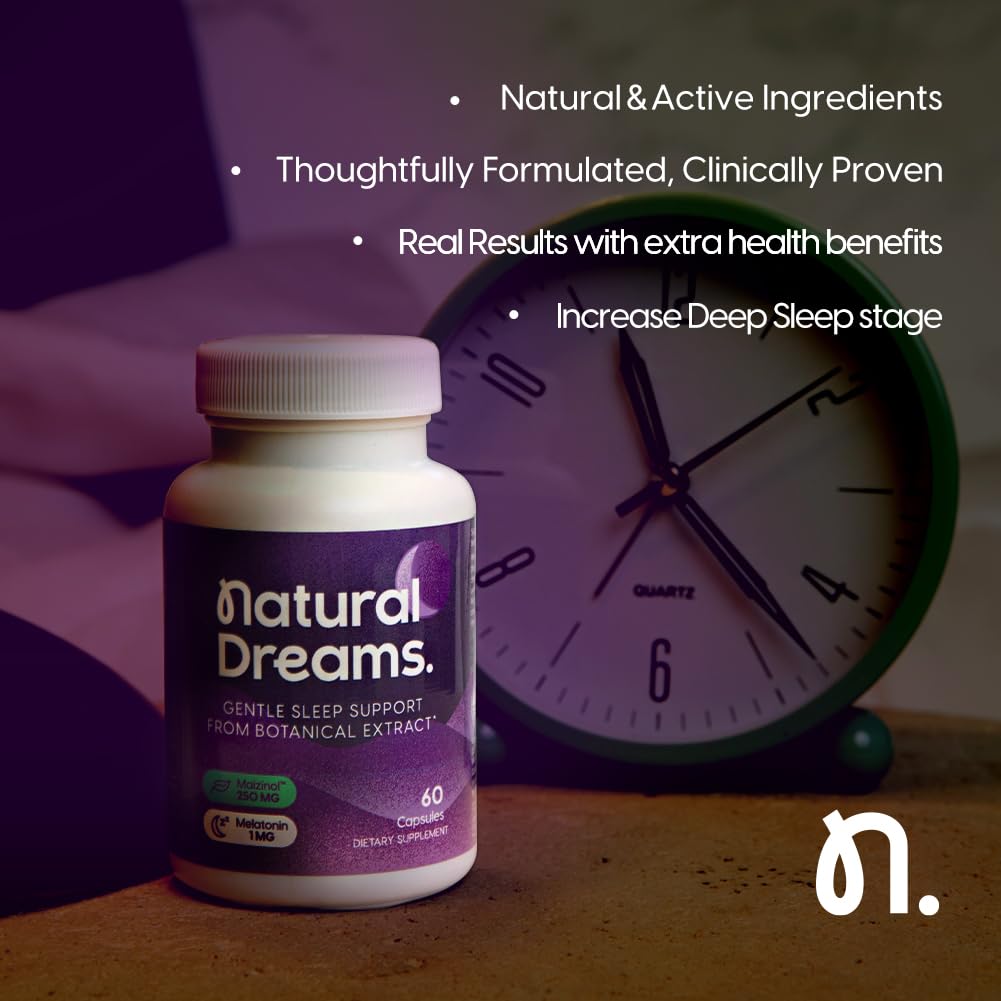 Univera Natural Dreams Melatonin Capsule 1mg, 60 Count