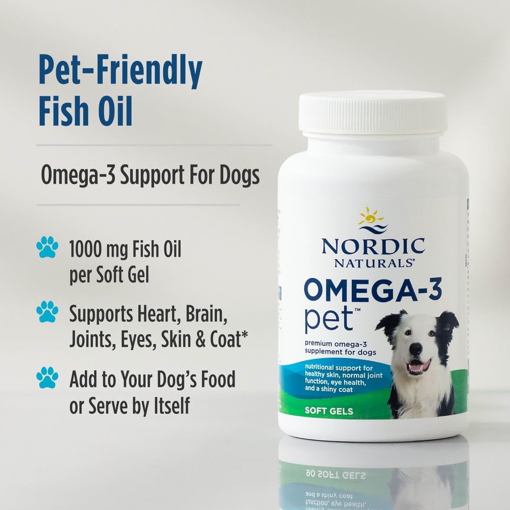 Nordic Naturals Omega-3 Pet Soft Gels 90 Count