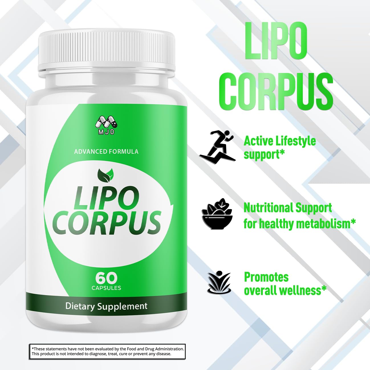 MJO Lipo Corpus 60 Capsules