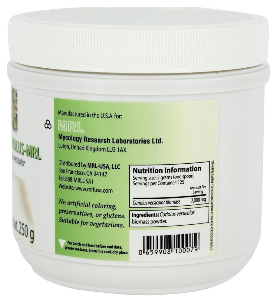 Mycology Research Labs Coriolus Versicolor-MRL Powder 8.82 Ounce