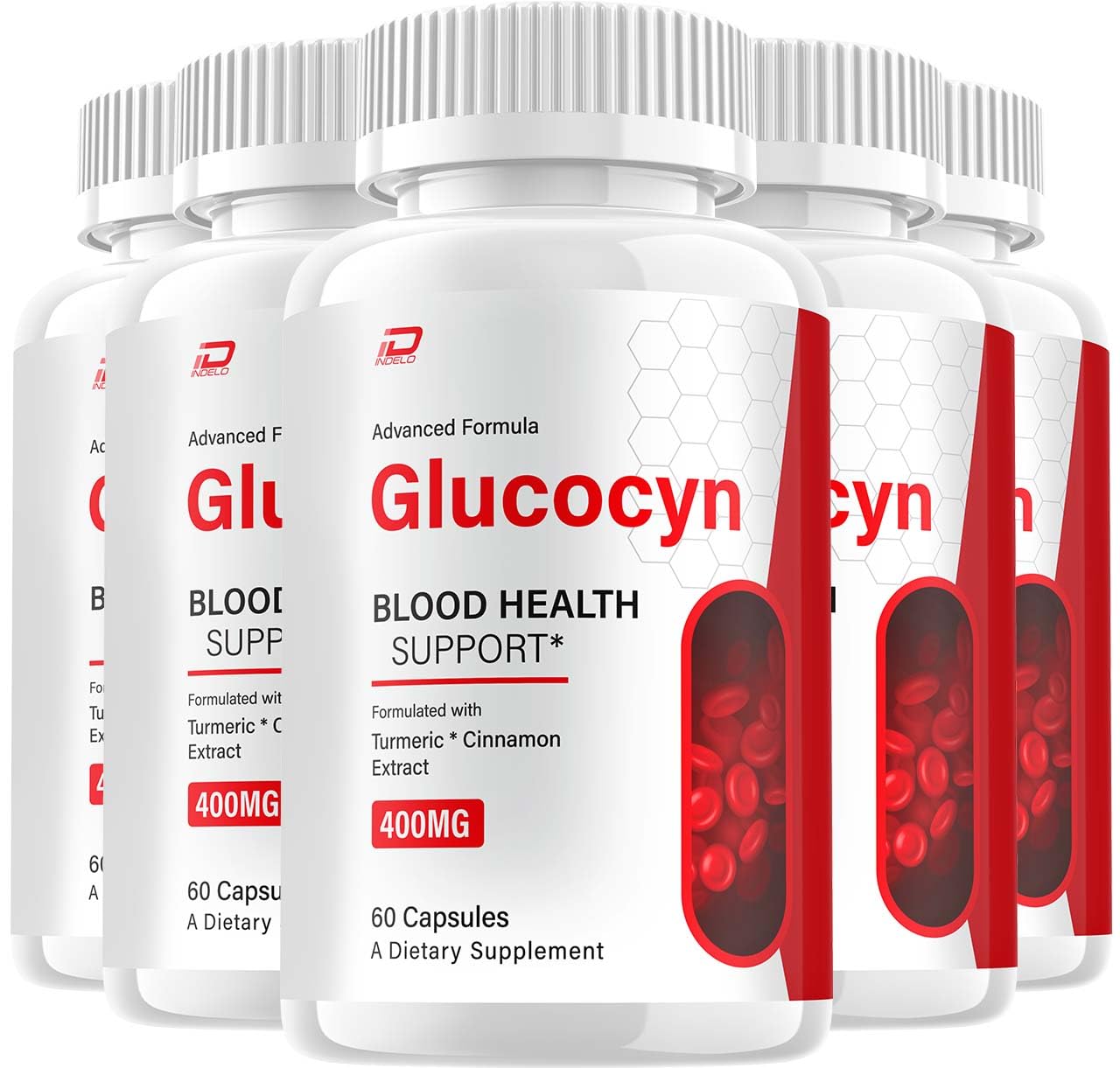 Indelo Glucocyn 300 Capsules