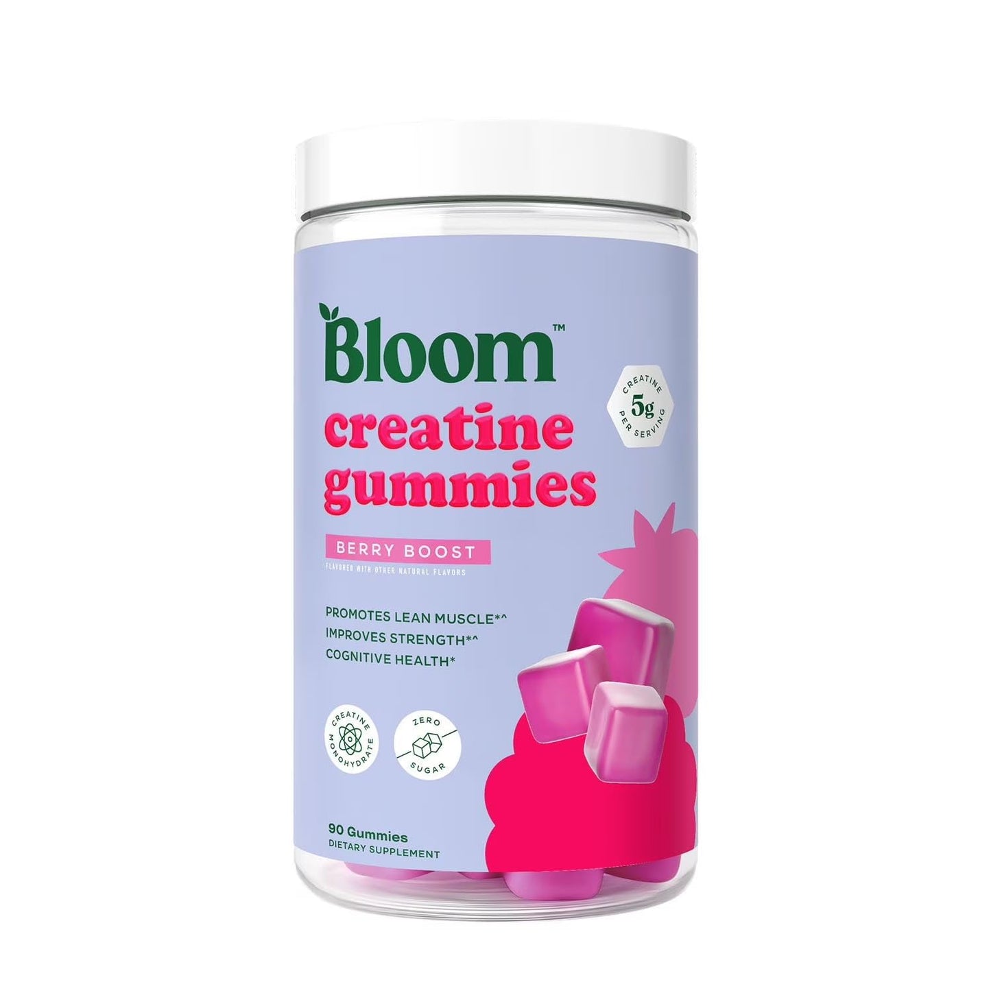 Bloom Nutrition Creatine Monohydrate Gummies 90