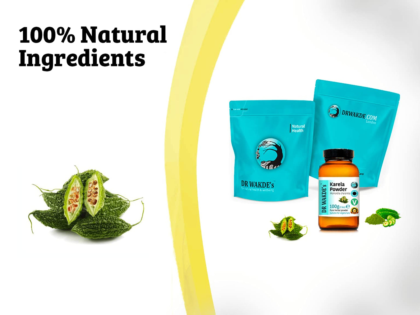 DR WAKDE's Karela Powder 17.64 oz
