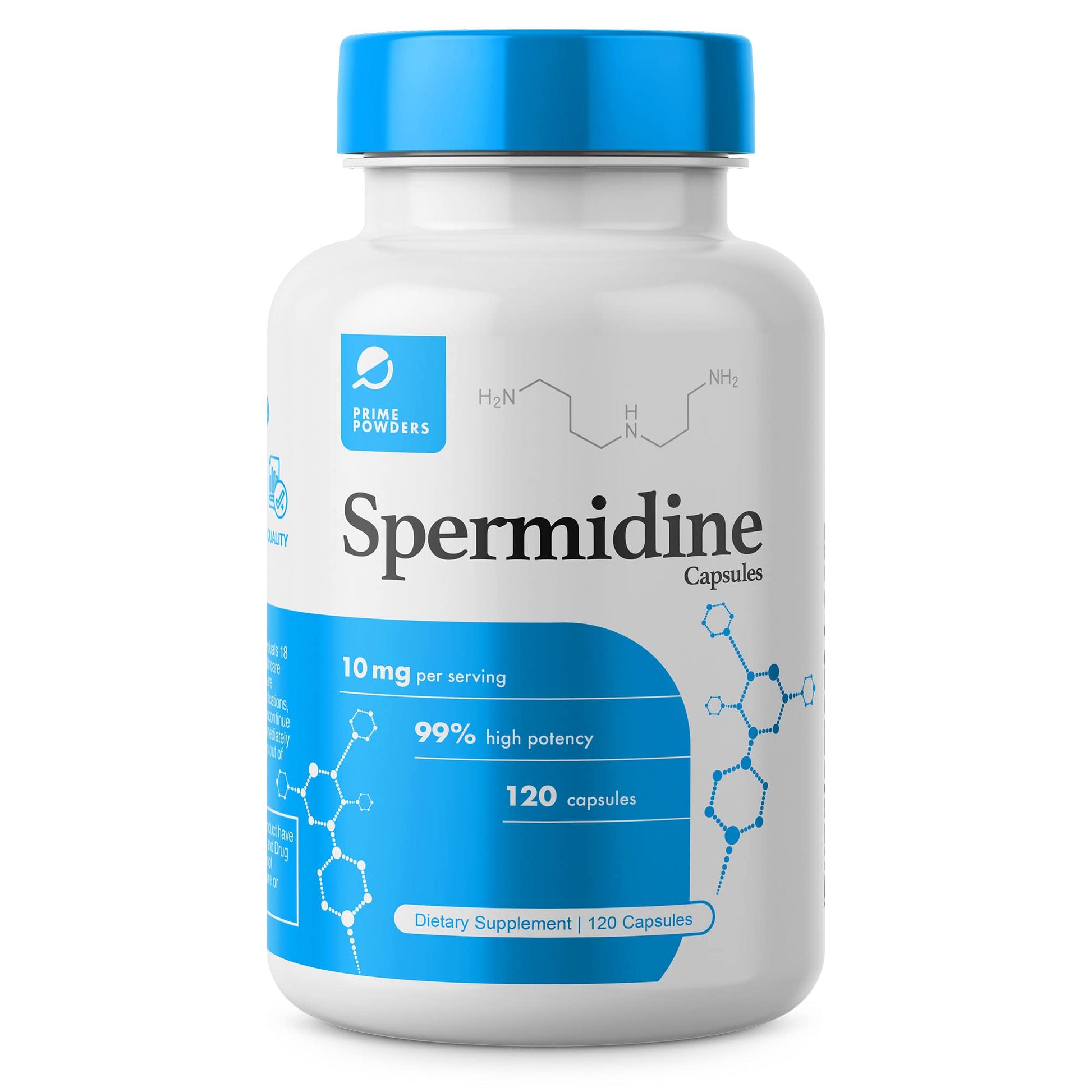 Prime Powders Spermidine Capsules 120 Count