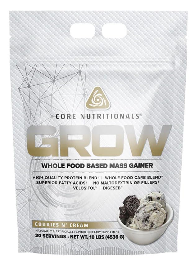 Core Nutritionals Grow Mass Gainer Powder, 160