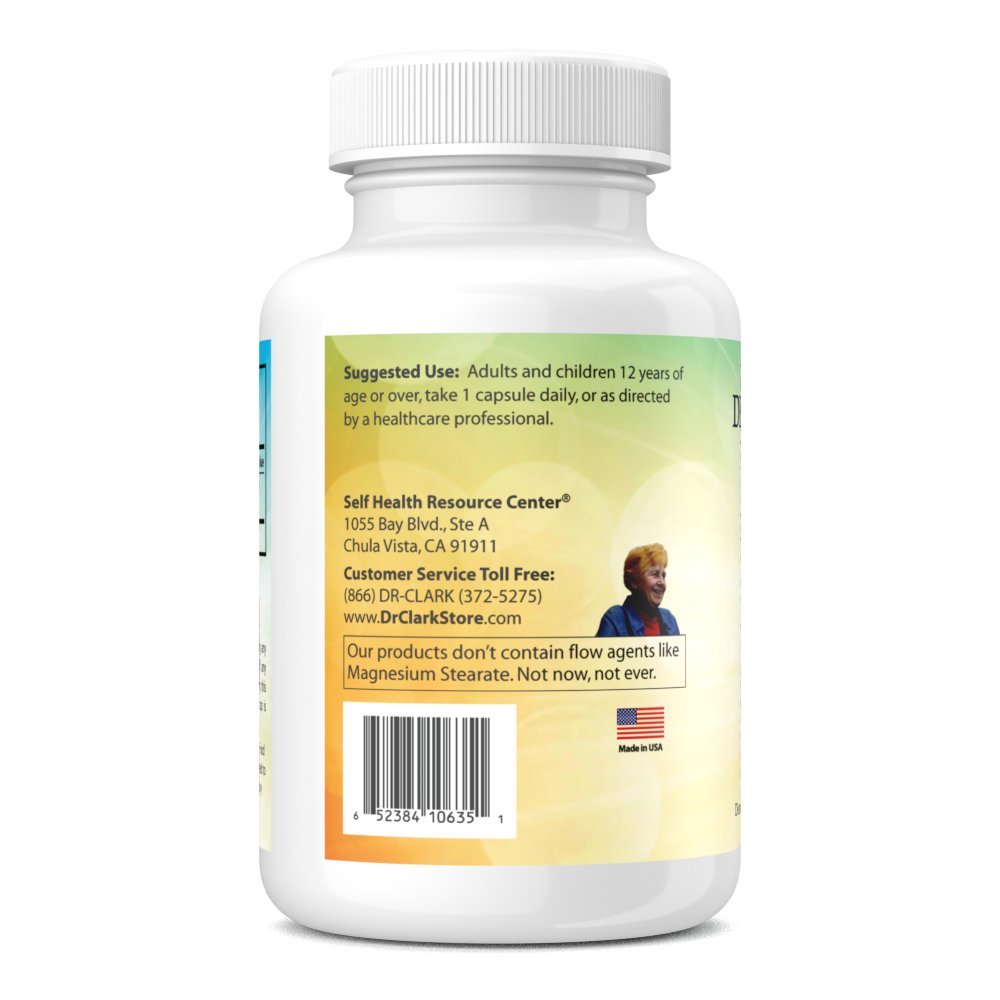 Dr Clark Store Rose Hips Supplement 500 mg Capsules 200 Count