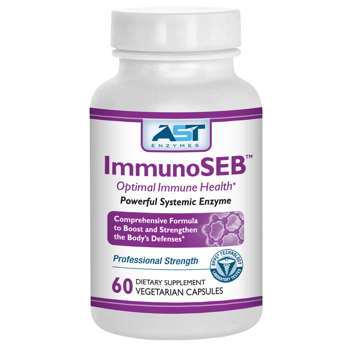 AST Enzymes ImmunoSEB Capsule 60 Count