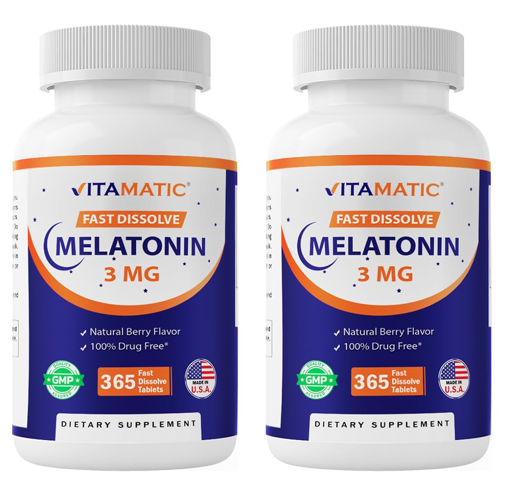 Vitamatic Melatonin 3mg 730 Tablets