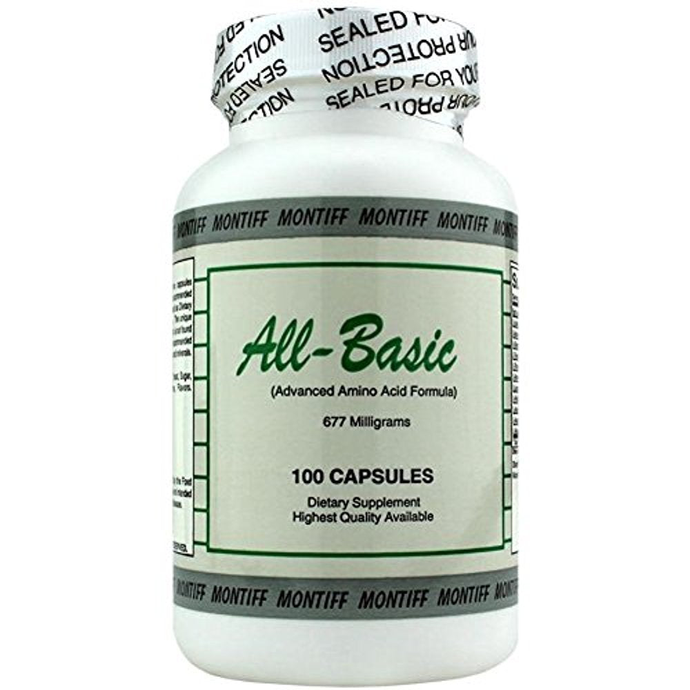 Montiff All-Basic 677 mg Capsules, 100 Count